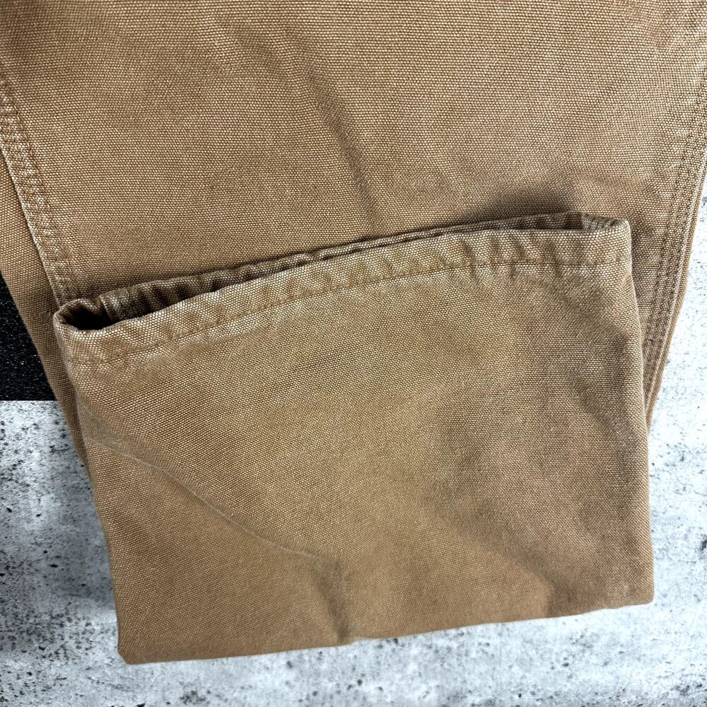 Carhartt B111BRN Duck Canvas Lined Carpenter Pants 40x32 - Picture 10 of 11